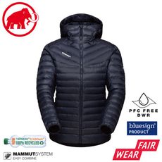 MAMMUT 瑞士 女 Albula IN Hooded Jacket 連帽化纖外套《海洋藍》101