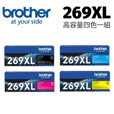 brother TN-269XL-CMYK原廠四色碳粉匣(適用:L3280、L3760、L3780)