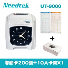 【2年保固】Needtek 優利達 UT-9000 六欄位打卡鐘 (雙色列印) MIT台灣製