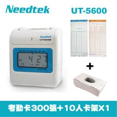 【2年保固】Needtek 優利達 UT-5600 六欄位打卡鐘 (雙色列印) MIT台灣製