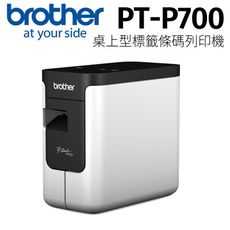 Brother PT-P700 桌上型財產標籤條碼列印機