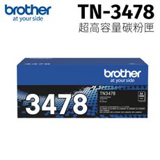 【原廠】Brother TN-3478 超高容量黑色碳粉匣*適用HL-L5100DN/L6400DW