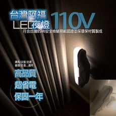 台灣阿福小夜燈Q9自動感光（台灣BSMI）