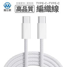 雙 USB-C 快充線 Type-C to Type-C 60W 充電線 傳輸線 編織線