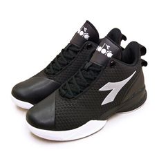 diadora 迪亞多那 專業2E寬楦籃球鞋 閃電裝甲系列 黑銀 73178 男