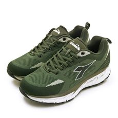 【DIADORA】迪亞多那 戶外野趣郊山越野鞋 POWER FORM 氣動系列 軍綠 71339 男