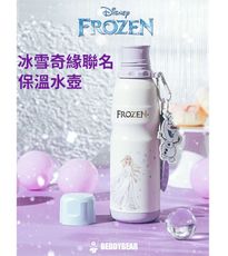 【BEDDYBEAR】運動保溫水壺 600ml-雪花艾莎