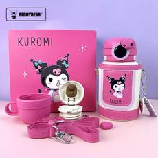 【BEDDYBEAR】圈圈兒童保溫水壺 480ml-圈圈酷洛米