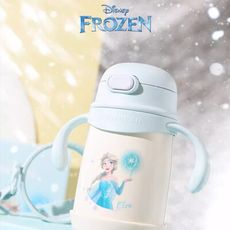 【BEDDYBEAR】中透不銹鋼保溫學飲杯 400ml-冰封艾莎