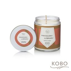 【KOBO】美國大豆精油蠟燭 - 桃木燻香 (170g/可燃燒 35hr)