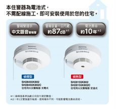 Panasonic 國際牌 住宅用火災警報器