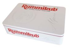 【免費送沙漏】拉密數字牌鐵盒旅行版 正版桌遊 rummikub alpine 有牌架 以色列麻將