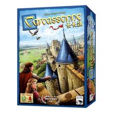 免費送板塊套卡卡頌2.0 繁中版 carcassonne2.0 含河流+修道院擴充 正版桌遊 含稅附