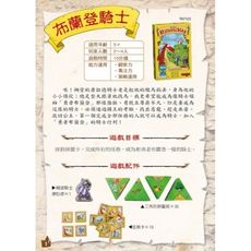 附發票大世界店面 布蘭登騎士 中文說明書  richard ritterschlag 糊塗武士 ha