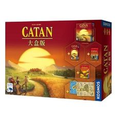 【免費送薄套】 卡坦島大盒版 catan big box 繁體中文版 大世界桌遊 正版桌遊