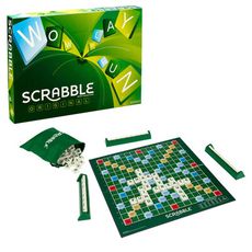 大世界實體店面 現貨 英文拼字遊戲 Scrabble  繁體中文正版 益智桌遊 英文學習 含稅附發票