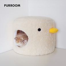 【PURROOM 】小雞毛絨寵物窩 貓窩 寵物睡窩 暖窩