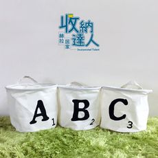 收納袋/圓桶收納/ABC防水小圓桶(隨機)