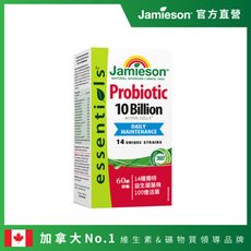 【Jamieson 健美生】100億綜合益生菌膠囊1入60顆(有效期限至2026/02)