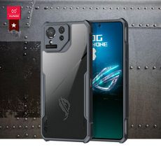 【XUNDD 訊迪】軍事防摔 ASUS ROG Phone 8 鏡頭全包覆 清透保護殼 手機殼(黑)