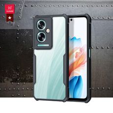 【XUNDD 訊迪】軍事防摔 OPPO A79 5G 鏡頭全包覆 清透保護殼 手機殼(夜幕黑)