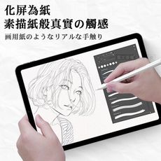 【原彩磨砂類紙膜】iPad Air (第5代) Air5/Air4 10.9吋 阻尼感繪圖保護貼膜