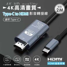 【Wephone】Type-C to HDMI USB3.1 4K UHD超高清畫質 影音轉接線