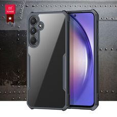 【XUNDD 訊迪】軍事防摔 三星 Galaxy A55 5G 鏡頭全包覆 清透保護殼 手機殼(黑)