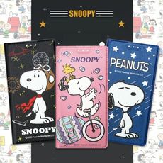 【Snoopy 史努比】授權 iPhone 15 Pro Max 6.7吋 金沙灘彩繪磁力手機皮套