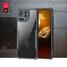 【XUNDD 訊迪】軍事防摔 ASUS ROG Phone 8 Pro 鏡頭全包覆 清透保護殼(黑)