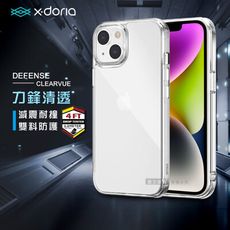 【X-Doria】刀鋒清透 iPhone 14 6.1吋 雙料減震防摔殼(水晶透)