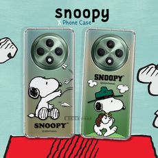 【SNOOPY 史努比】正版授權 OPPO Reno12 F 漸層彩繪空壓手機殼