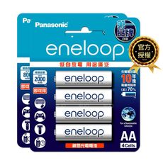 【Panasonic 國際牌】eneloop 鎳氫充電電池-標準款 3號/4號(一入4顆)