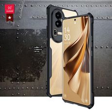 【XUNDD 訊迪】軍事防摔 OPPO Reno10 Pro+ 鏡頭全包覆 清透保護殼 手機殼(黑)