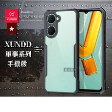 【XUNDD 訊迪】軍事防摔 vivo Y03 鏡頭全包覆 清透保護殼 手機殼(夜幕黑)