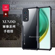 【XUNDD 訊迪】軍事防摔 小米10T / 10T Pro 5G 鏡頭全包覆清透保護手機殼-夜幕黑