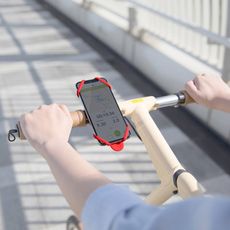 【Bone 官方】單車手機綁2 (把手)單車手機架 第二代 - 黑 / 灰 / 紅