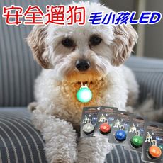 【JLS】毛小孩必備 安全遛狗 LED 寵物掛燈