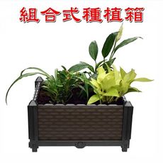 【JLS】三格並聯(40x120cm) 種植箱 種菜箱 組合式種植箱 栽培箱 種菜盆