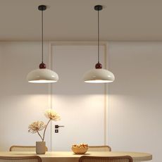 【3C精品閣】現代簡約單頭小吊燈  LED三色變光餐廳吊燈 吧台燈 吸頂燈