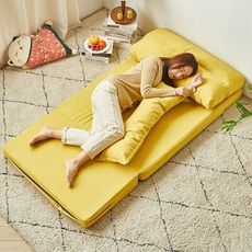 【3C精品閣】懶人沙發榻榻米地上摺疊一體兩用90cm沙發床躺椅沙發椅小沙發