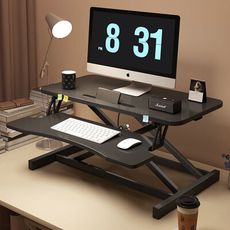 【3C精品閣】大桌面升降桌 筆記型電腦桌 升降電腦桌 筆電電腦桌 增高架 工作檯 折疊桌