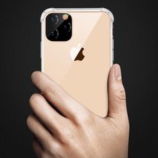 iPhone系列 適用 透明 壓克力防摔殼 四角防摔氣囊 前後加高至1.5mm高度
