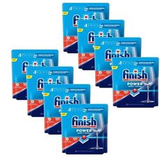 FINISH【FINISH-TABLET-8】洗碗錠800入全效合一洗碗塊洗滌球8盒組洗碗機配件