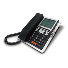 TCSTAR【TCT-PH201BK】全免持大字鍵來電顯示有線電話