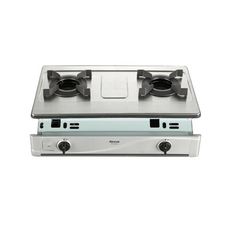 林內【RBTS-N2601S-LPG】雙口爐內焰嵌入爐不鏽鋼瓦斯爐(全省安裝)