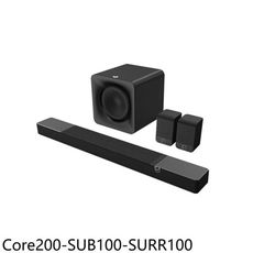 Klipsch 【Core200-SUB100-SURR100】無線聲霸音響(含標準安裝)(商品卡1
