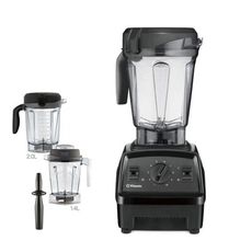 美國Vitamix【E320-B】全食物調理機探索者+14公升雙杯組黑色果汁機(7-11商品卡700