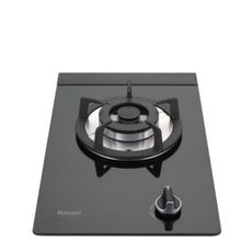 林內【RB-100GH-B_NG1】單口玻璃防漏檯面爐黑色鋼鐵爐架瓦斯爐(全省安裝)(商品卡200元