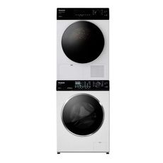 Panasonic國際牌【NA-V105NW-W-NH-100RP-W】乾衣機+滾筒洗脫洗衣機(含標